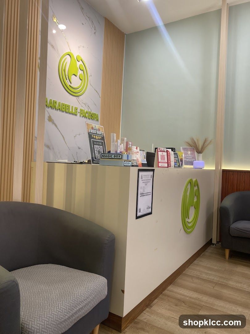 Spa Reception Area