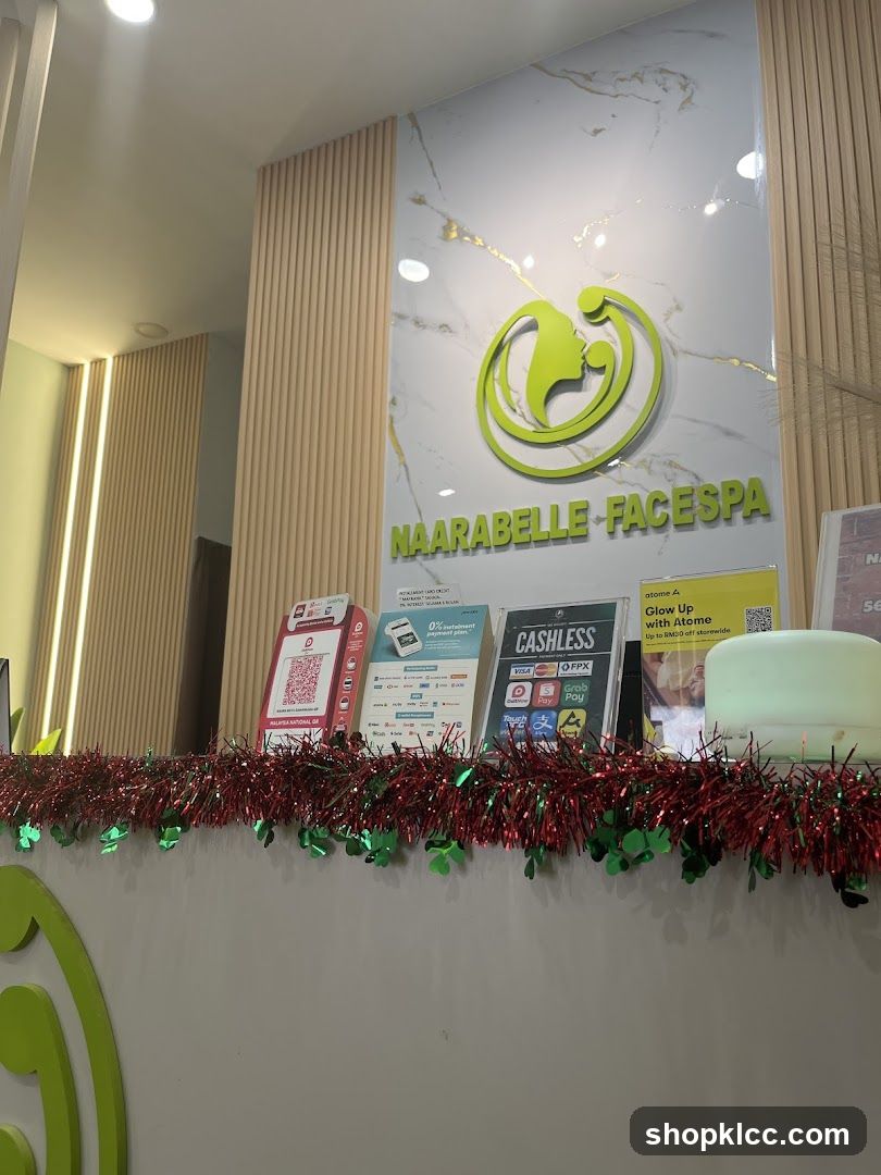 Spa Reception Area