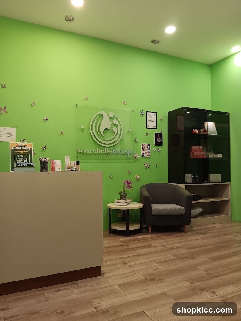 Spa Reception Area