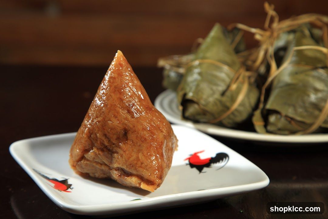 Zongzi on a Plate