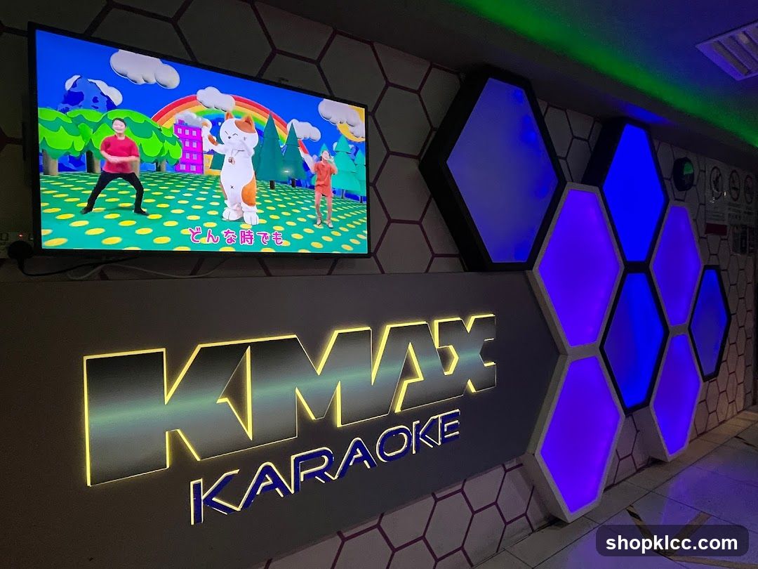 KMAX Karaoke Interior