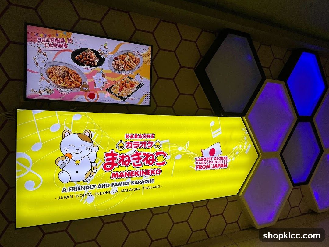 Manekineko Karaoke Advertisement