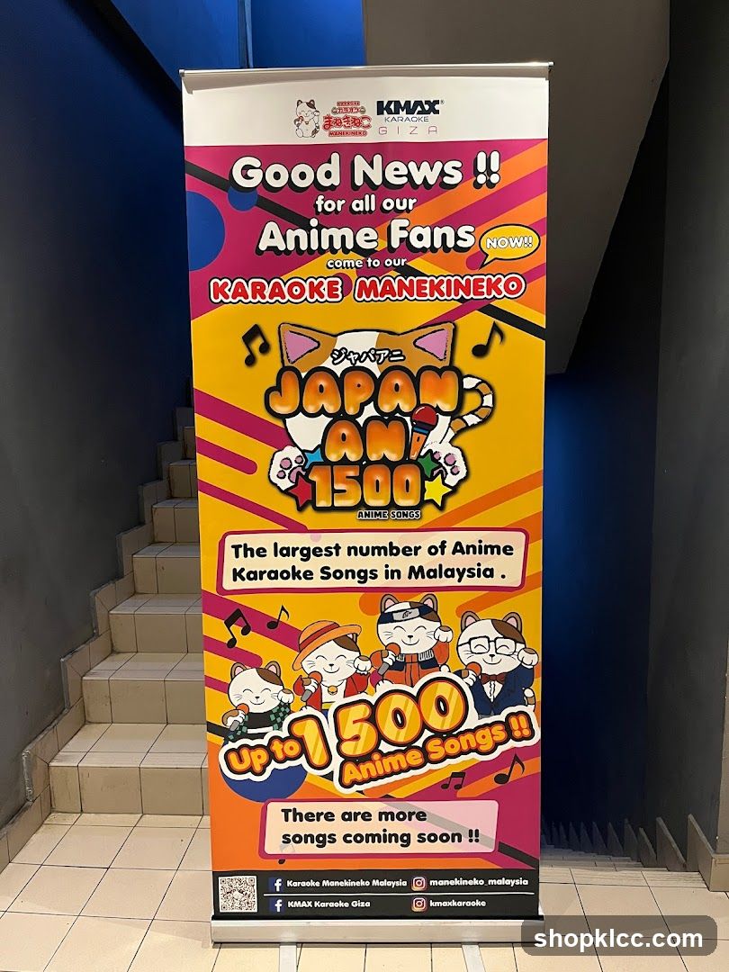 Anime Karaoke Promotion Banner