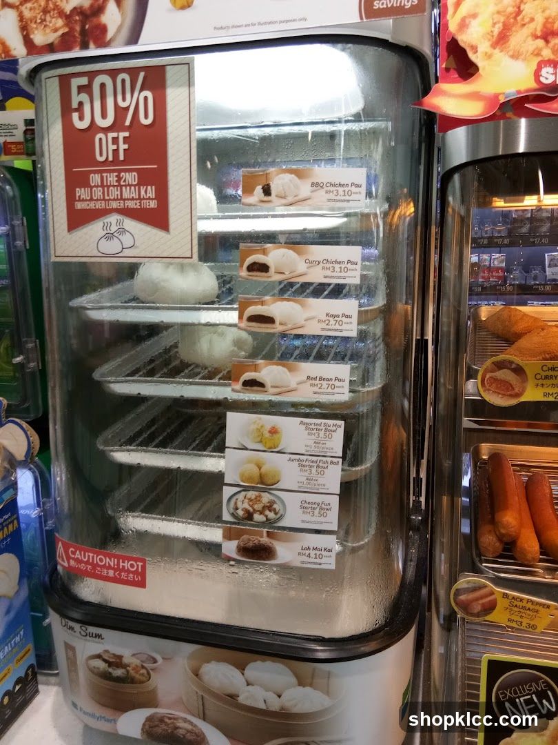 Dim Sum Display with Promotion