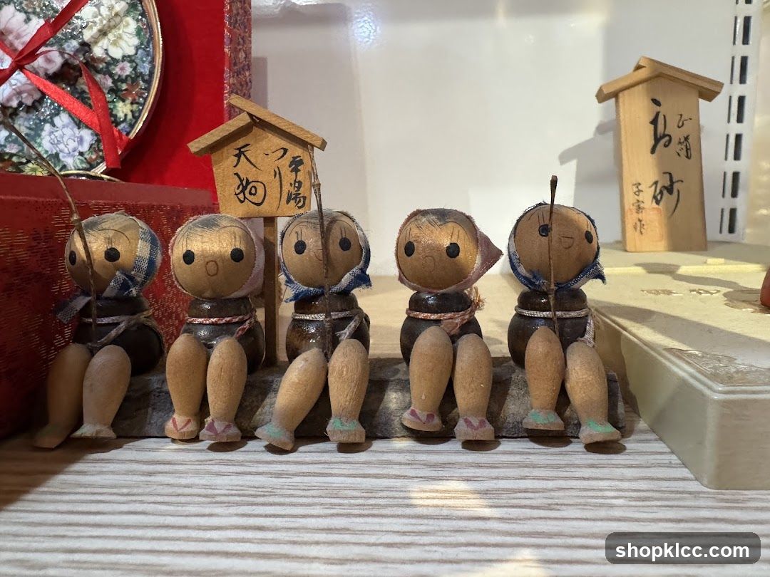 Japanese Kokeshi Dolls
