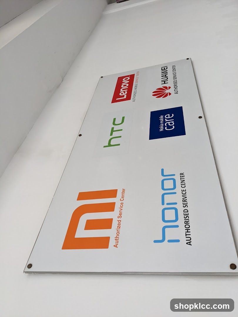 Authorized Service Center Sign