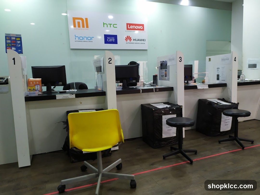 Service Center Counters