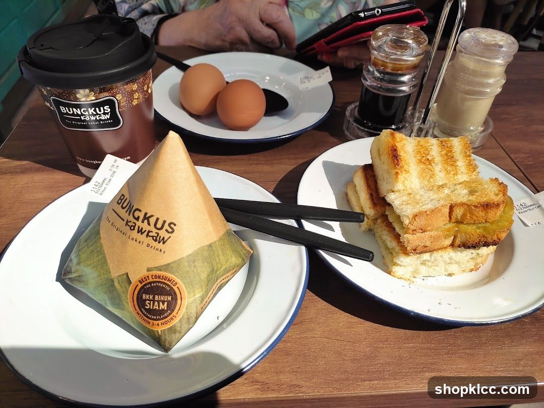 Bungkus Kawaw Breakfast