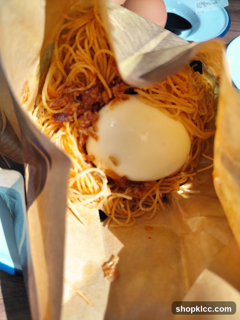 Spaghetti with Egg