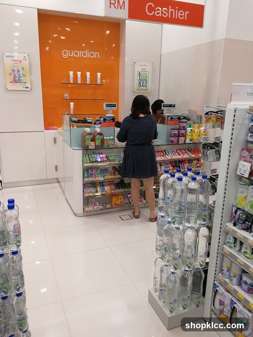 Guardian Cashier Counter Interior