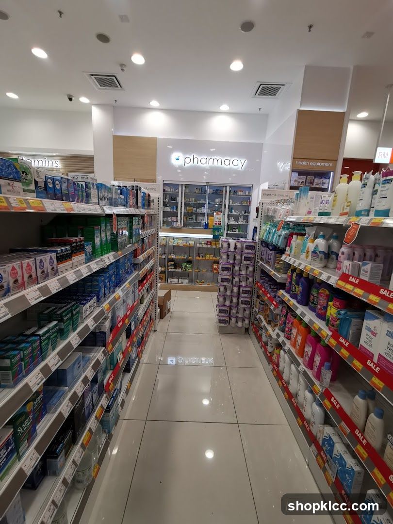 Pharmacy Interior Aisle