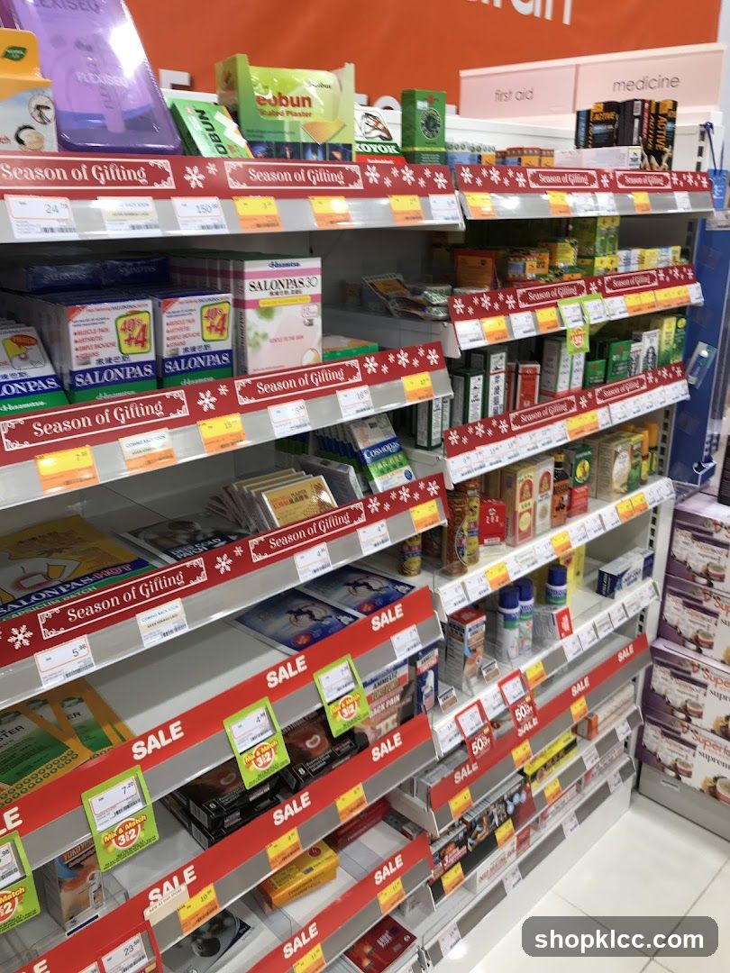 Season of Gifting Pharmacy Aisle