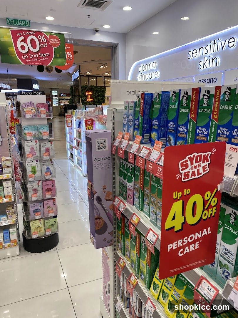 Beauty and Personal Care Store Interior