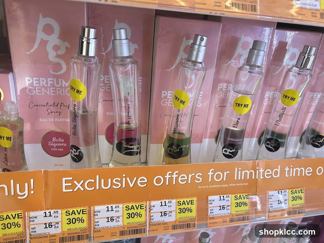 Perfume Display Shelf