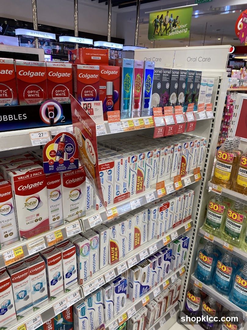 Oral Care Products Display
