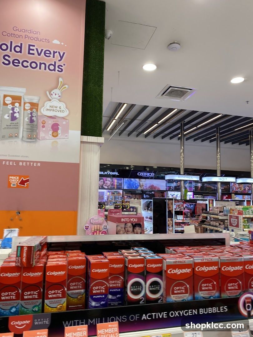 Colgate Toothpaste Display in Store