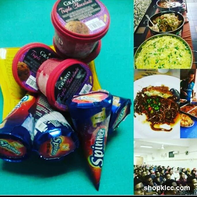Ice Cream and Food Collage