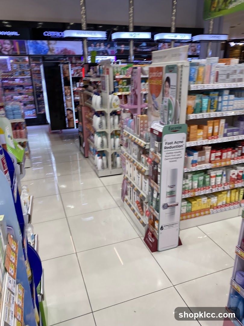 Cosmetics and Skincare Aisle