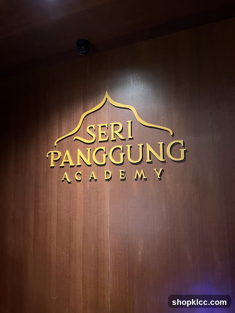 Seri Panggung Academy Signage