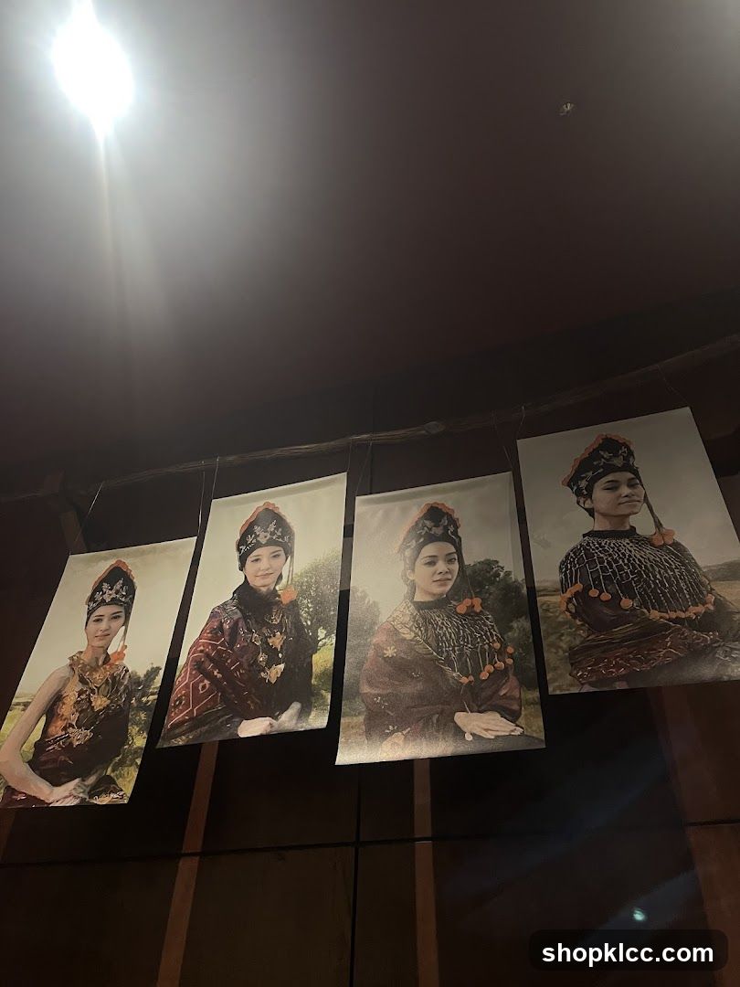 Traditional Women Portraits Display