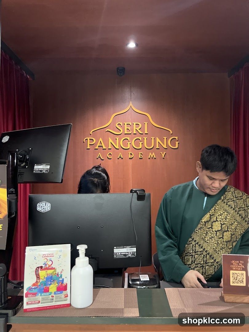 Seri Panggung Academy Reception Desk