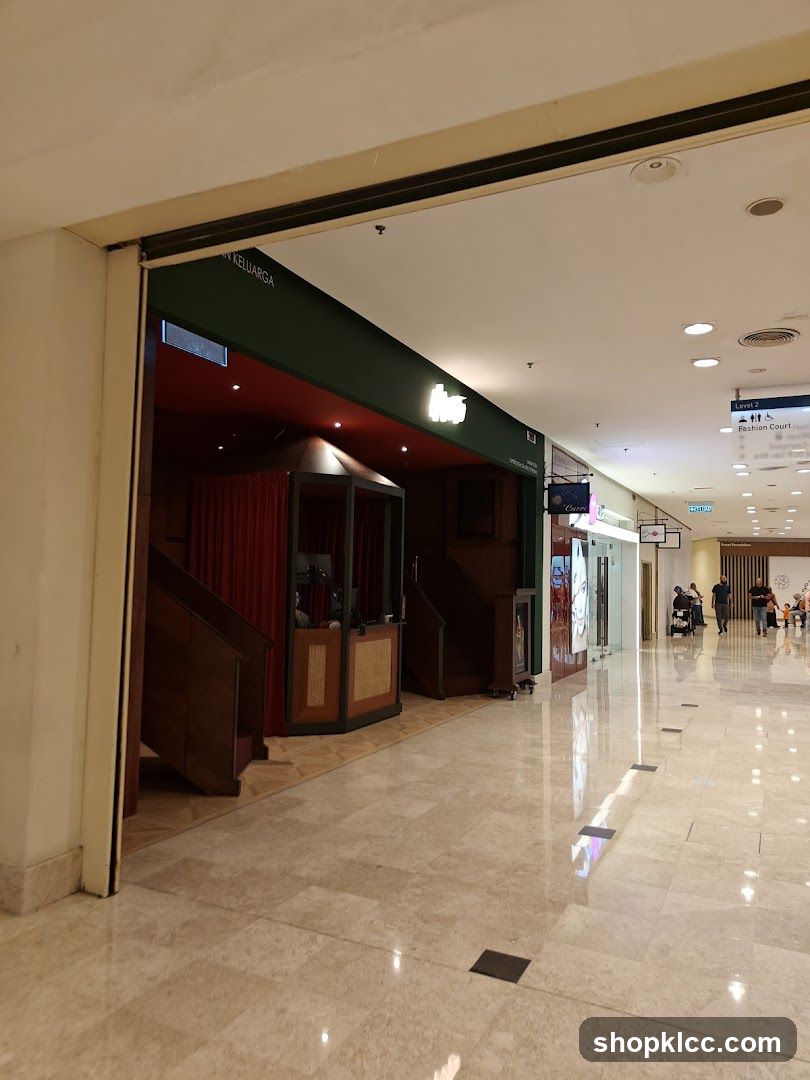 Shopping Mall Interior View