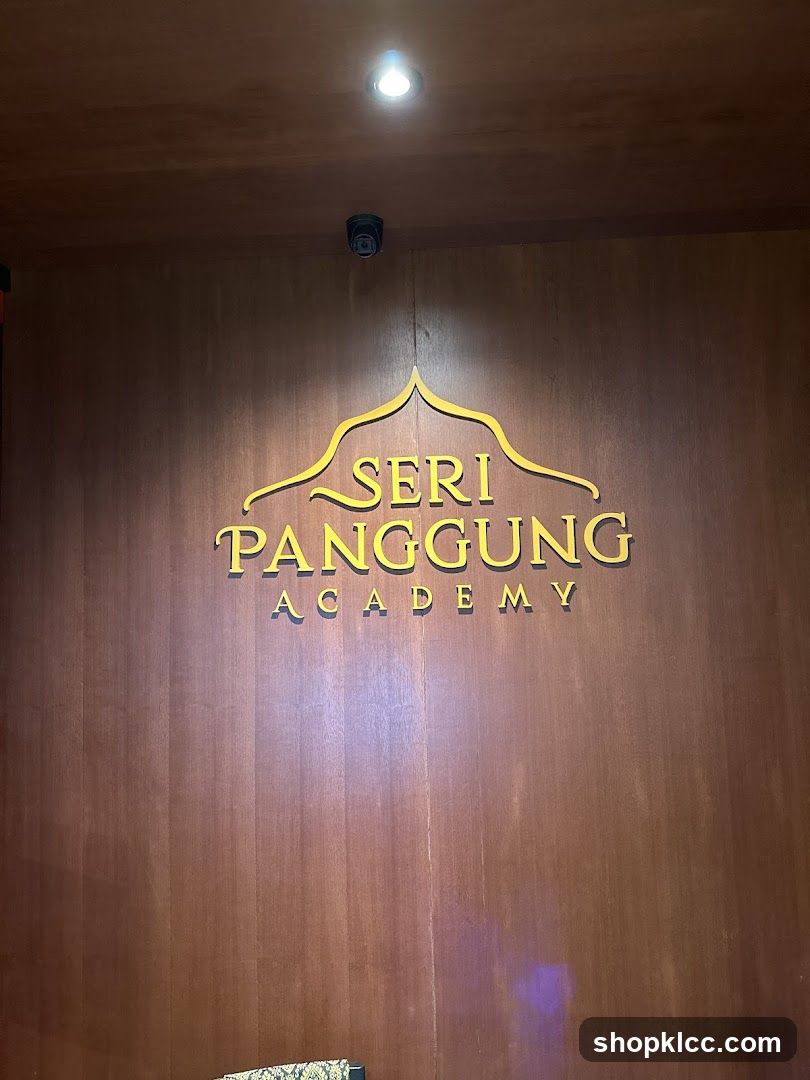 Seri Panggung Academy Signage