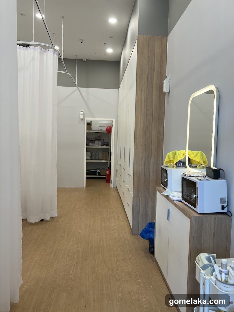 Interior hallway of a commercial space