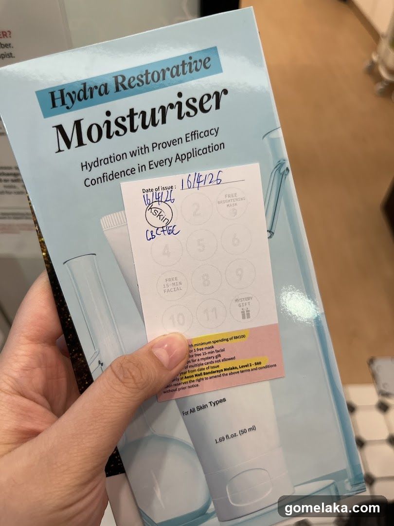 Hydra Restorative Moisturiser Packaging