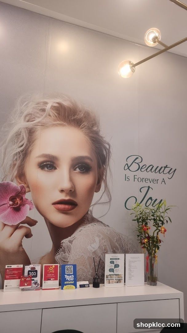 Beauty Salon Interior Display