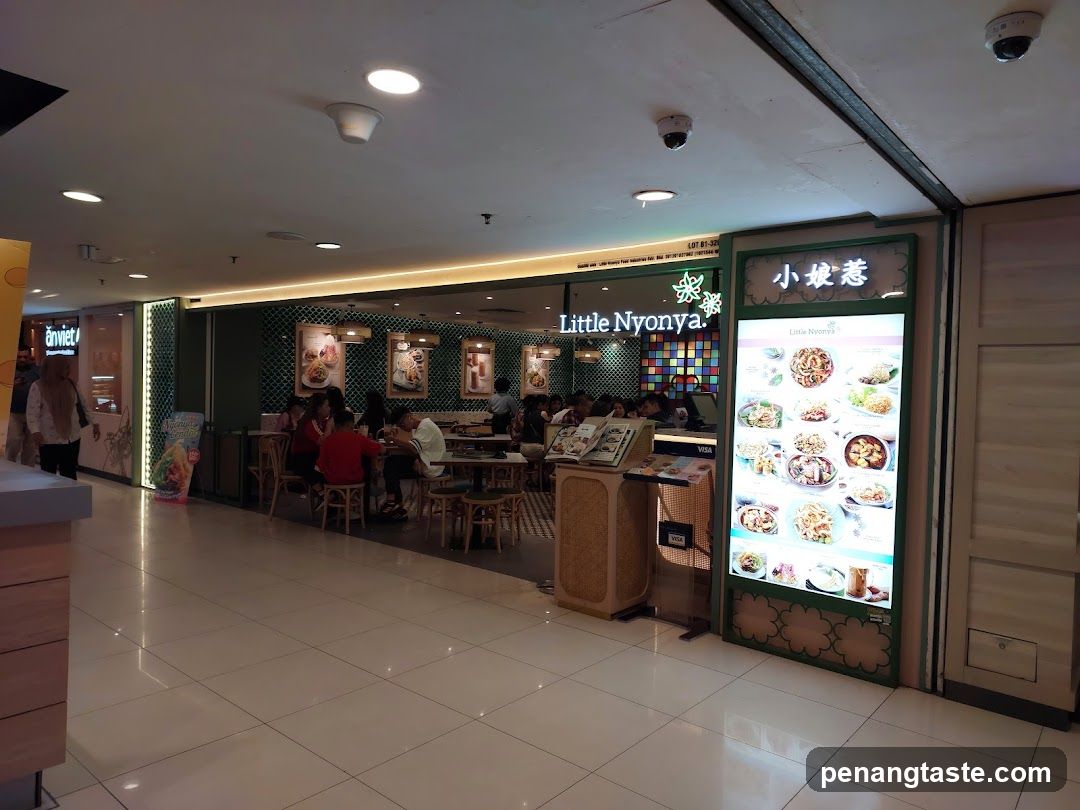Restaurant Interior and Menu Display
