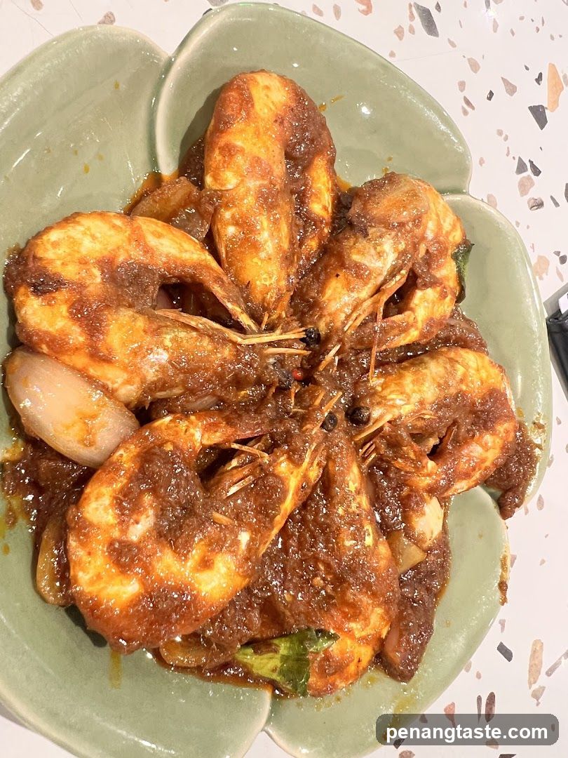 Prawns in Sauce