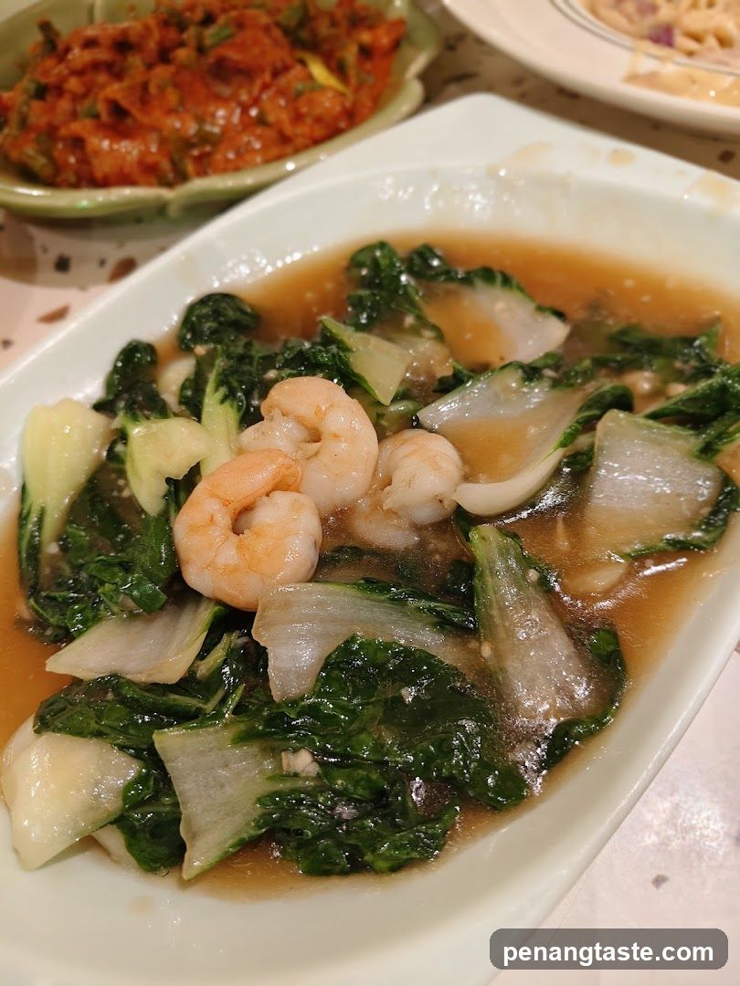 Shrimp and Bok Choy