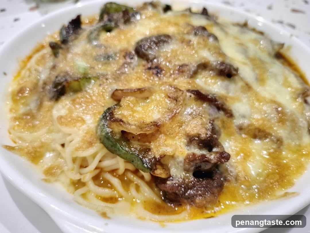 Baked Pasta with Meat and Vegetables