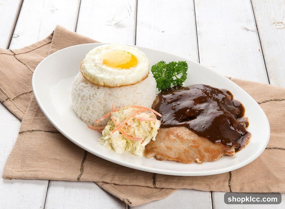 Chicken Chop with Rice