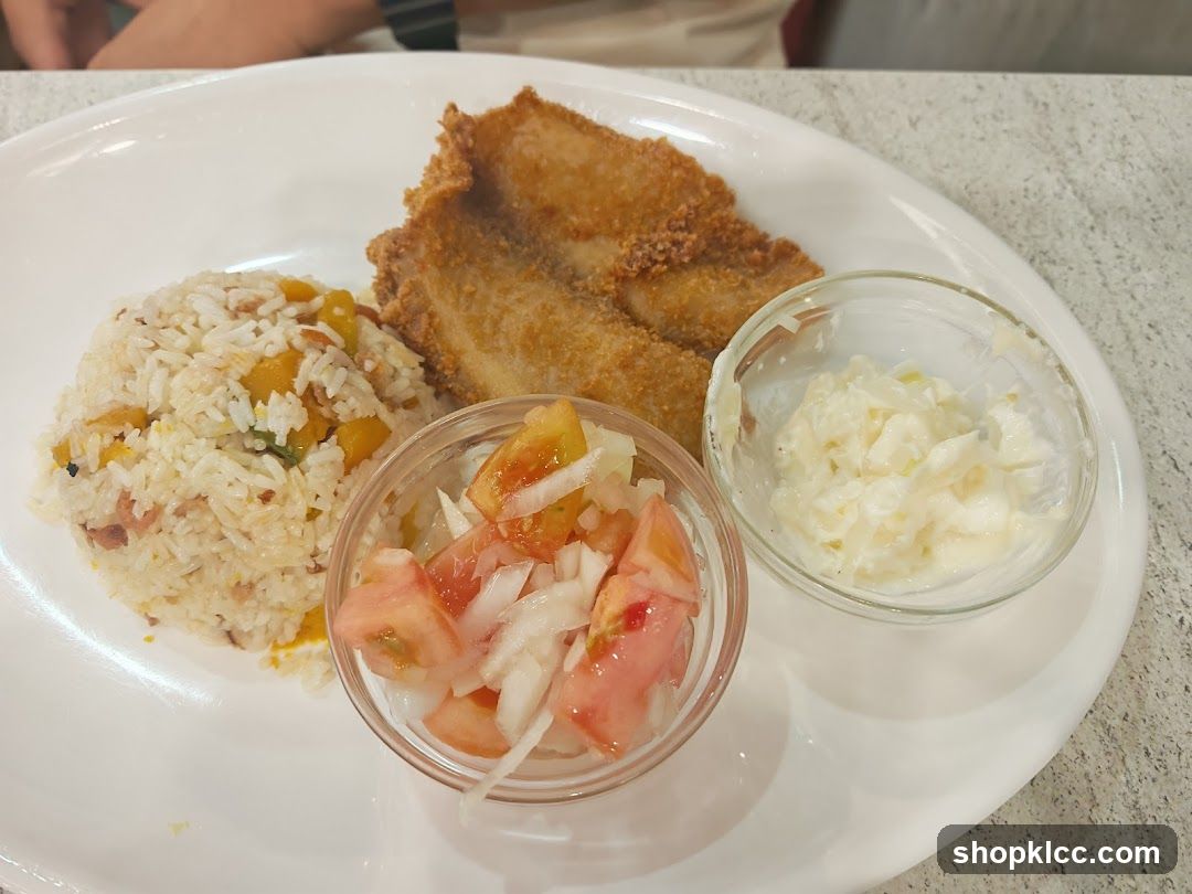 Fried Fish Meal