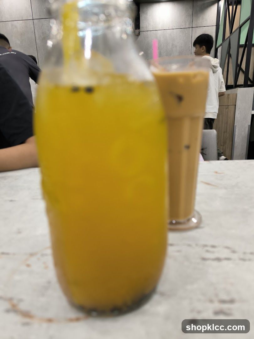 Drinks on a Table