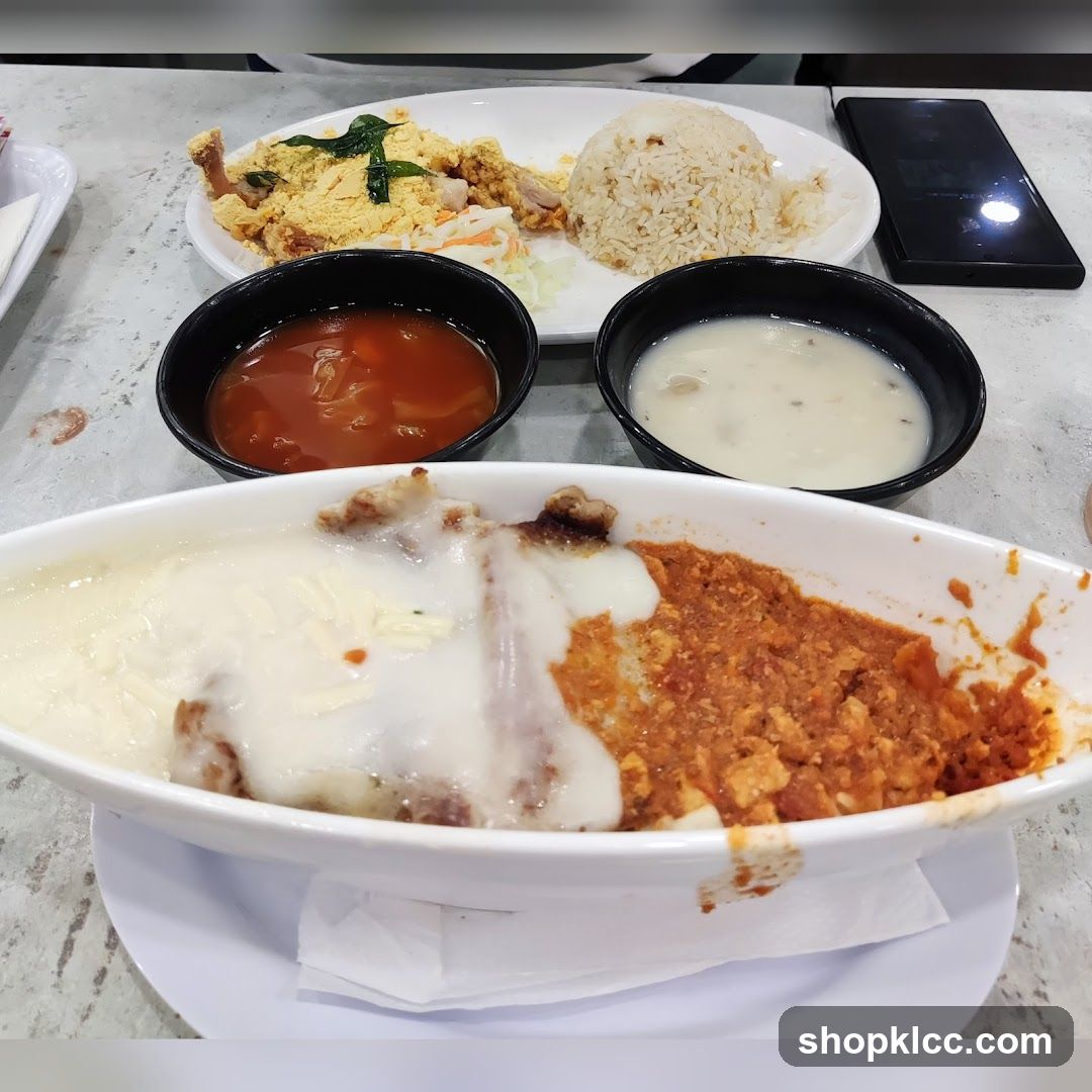 Cheesy Baked Dish with Sides