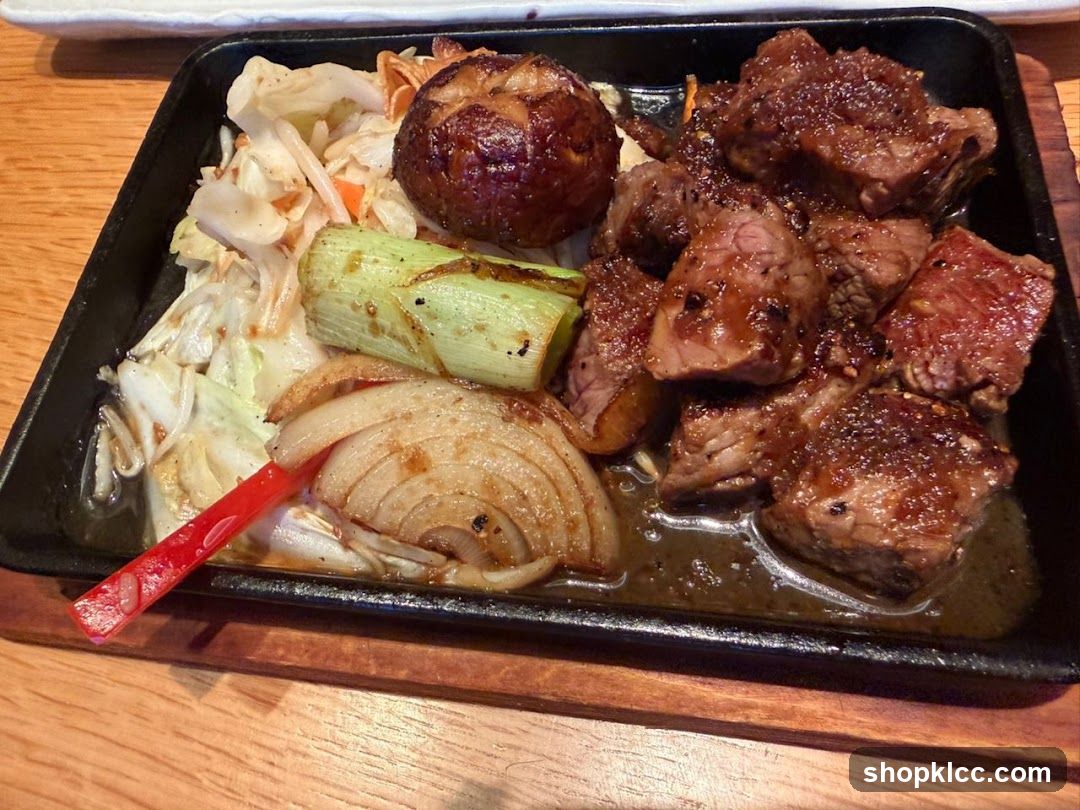 Sizzling Steak Platter