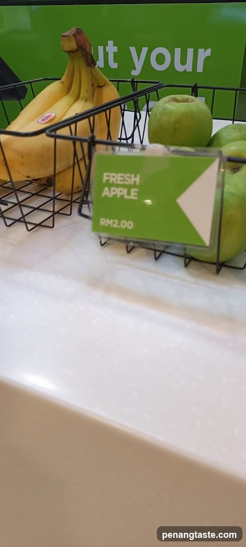 Fresh Apples and Bananas