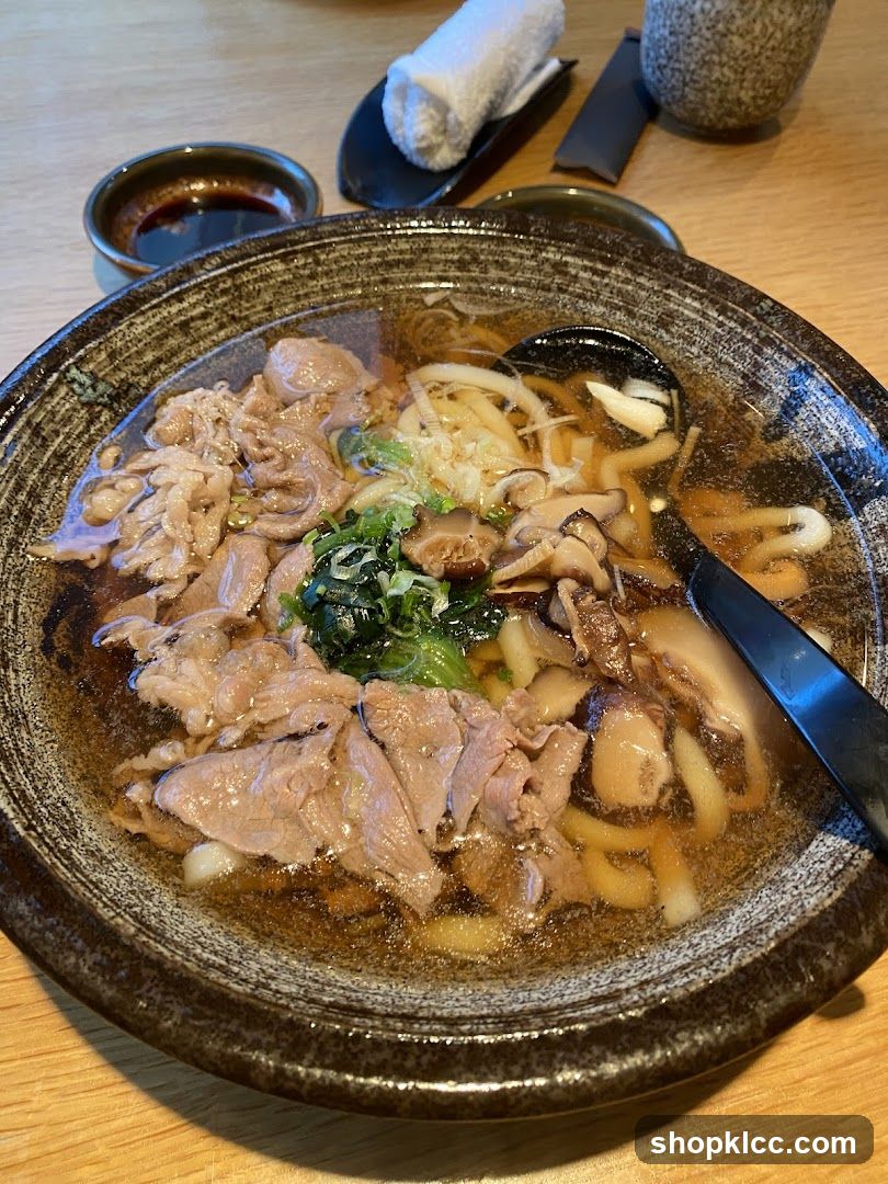 Beef Udon Soup