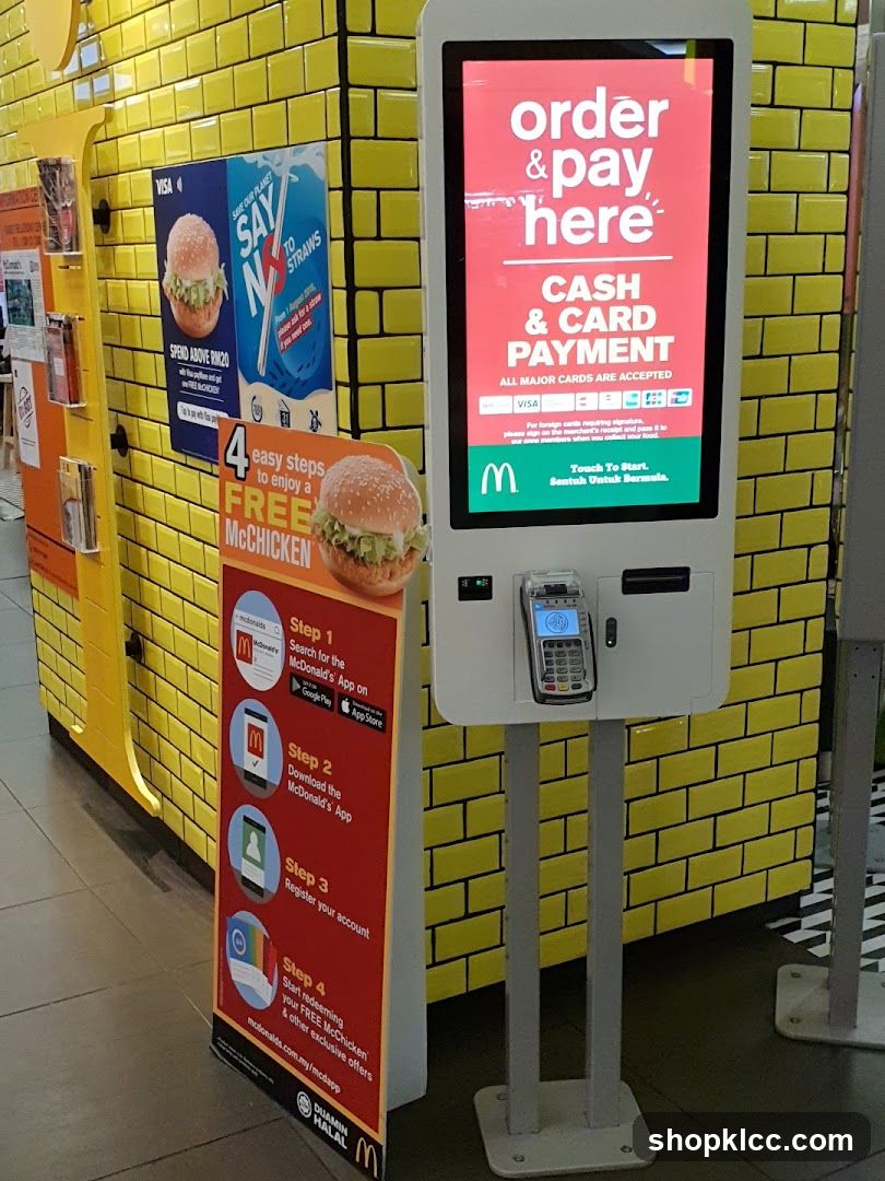 McDonald's Self-Order Kiosk