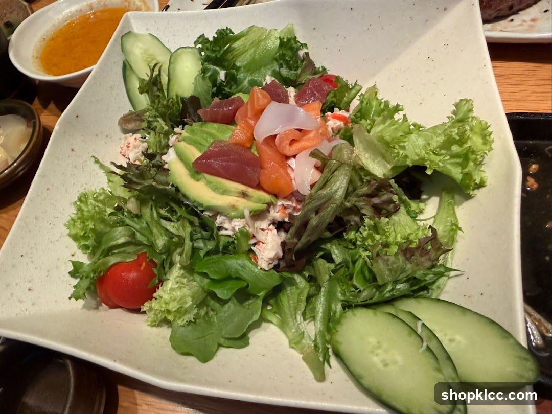 Sashimi Salad
