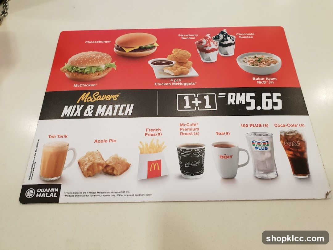 McSavers Mix & Match