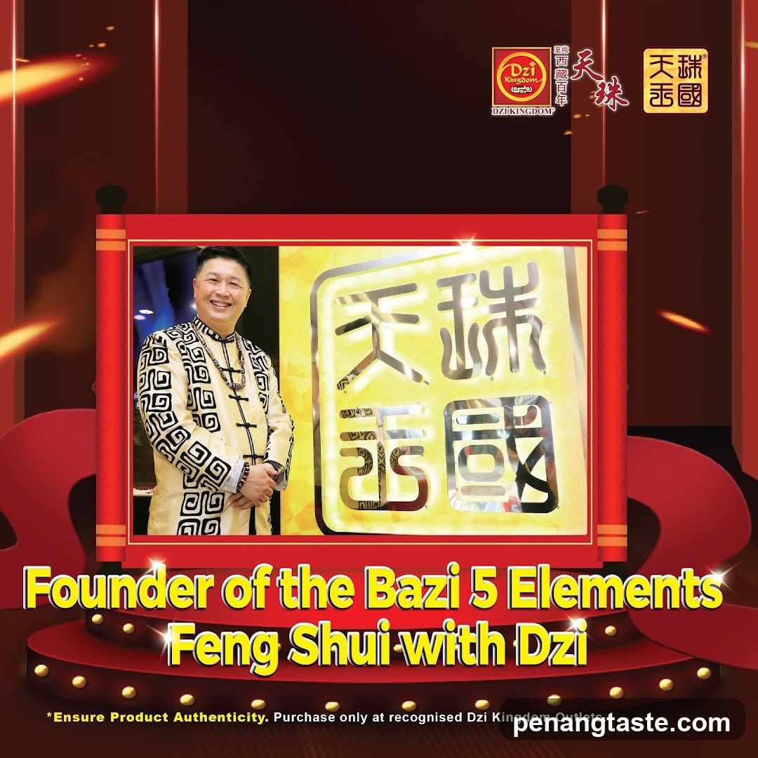 Founder of Bazi 5 Elements Feng Shui with Dzi