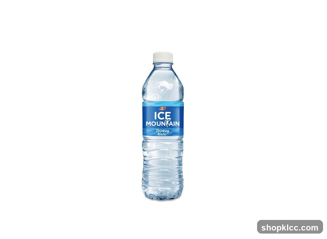 BPA Ice Mountain Water Bottle
