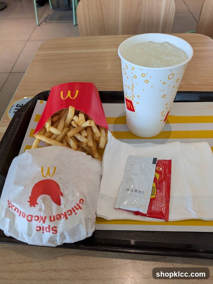 McDonald's Meal Tray