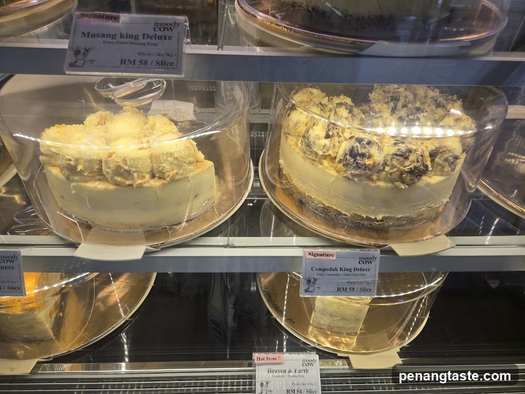Cakes in Display Case