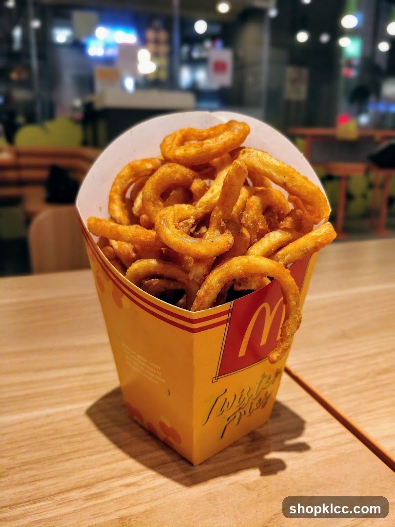 Twisted Fries at McDonald's