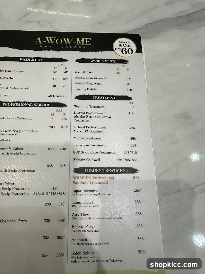 A-WOW-ME HAIR SALOON